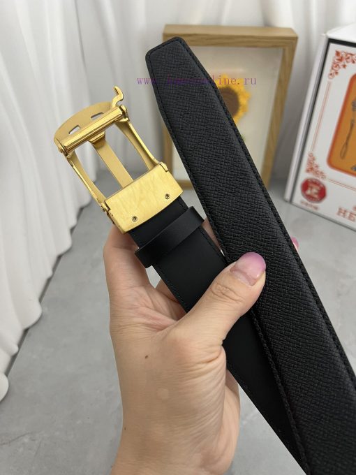 Hermes Herm è s automatic beltMaterial: Leather Belt with 100% Head Layer. The leather belt 89ni61lz - Image 7