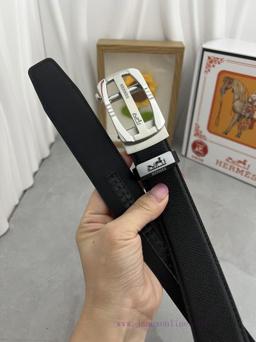 Hermes Herm è s automatic beltMaterial: Leather Belt with 100% Head Layer. The leather belt oro0ai83 - Image 6