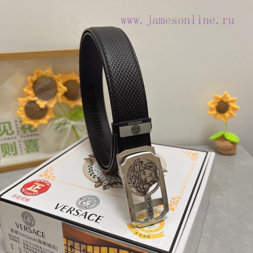 Versace automatic beltMaterial: Leather Belt with 100% Head Layer. The leather belt is guara zhal0cqh - Image 2