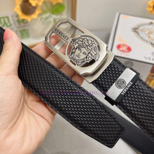 Versace automatic beltMaterial: Leather Belt with 100% Head Layer. The leather belt is guara zhal0cqh - Image 4
