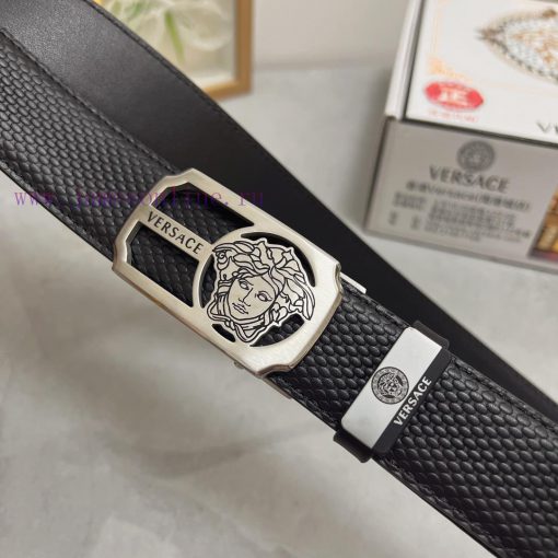 Versace automatic beltMaterial: Leather Belt with 100% Head Layer. The leather belt is guara zhal0cqh - Image 7