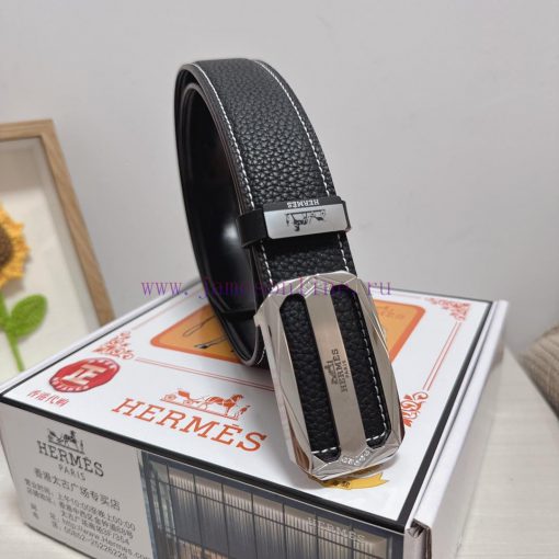 Hermes Hermès  Material: Leather Belt with 100% Head Layer. The leather belt is guaranteed t 0w2p6kv3 - Image 3
