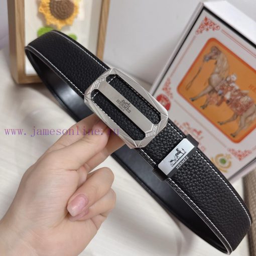Hermes Hermès  Material: Leather Belt with 100% Head Layer. The leather belt is guaranteed t 0w2p6kv3 - Image 5