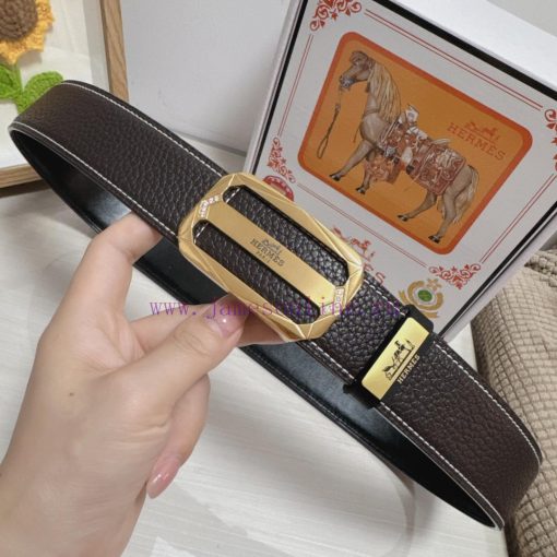 Hermes Hermès  Material: Leather Belt with 100% Head Layer. The leather belt is guaranteed t 0w2p6kv3 - Image 6