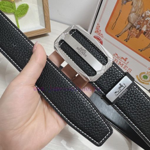 Hermes Hermès  Material: Leather Belt with 100% Head Layer. The leather belt is guaranteed t 0w2p6kv3 - Image 7