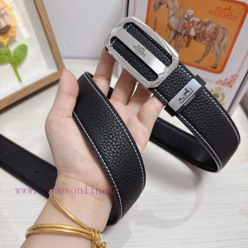 Hermes Hermès  Material: Leather Belt with 100% Head Layer. The leather belt is guaranteed t xpgunoty - Image 5