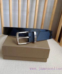 Burberry launches new matching palladium plated buckle design with engraved Burberry plaid w zc6bhot9