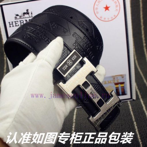 Hermes Her..mes️Identify and receive a punch as a giftMaterial: 100% head layer cowhide belt kjzlnikr - Image 5