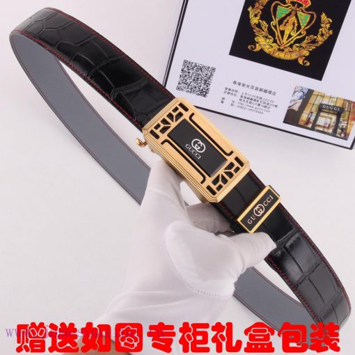 Belt Gucci Gucci automatic buckleThe waistband is made of 100% cowhide, ensuring the same qu lqqm3slk