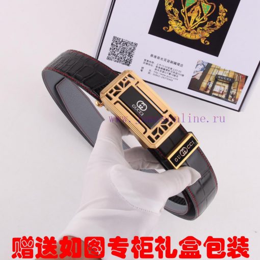 Belt Gucci Gucci automatic buckleThe waistband is made of 100% cowhide, ensuring the same qu lqqm3slk - Image 4