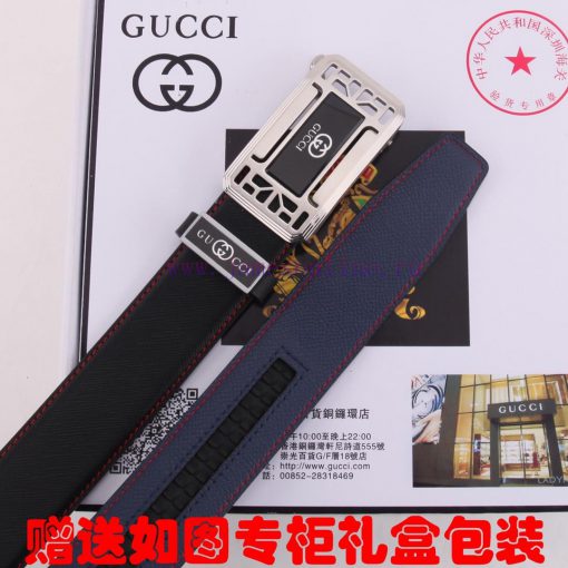 Belt Gucci Gucci automatic buckleThe waistband is made of 100% cowhide, ensuring the same qu ro733tbr - Image 9
