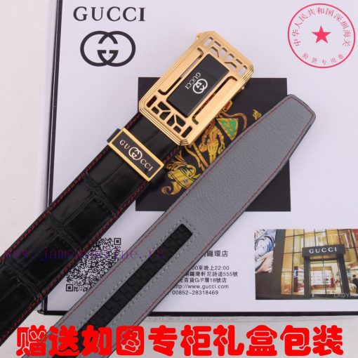 Belt Gucci Gucci automatic buckleThe waistband is made of 100% cowhide, ensuring the same qu lqqm3slk - Image 9