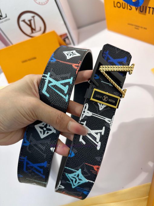 LV... Louis Vuitton beltMaterial cowhide belt, 100% top layer cowhide belt ensures genuine l 9r4kclkl - Image 4