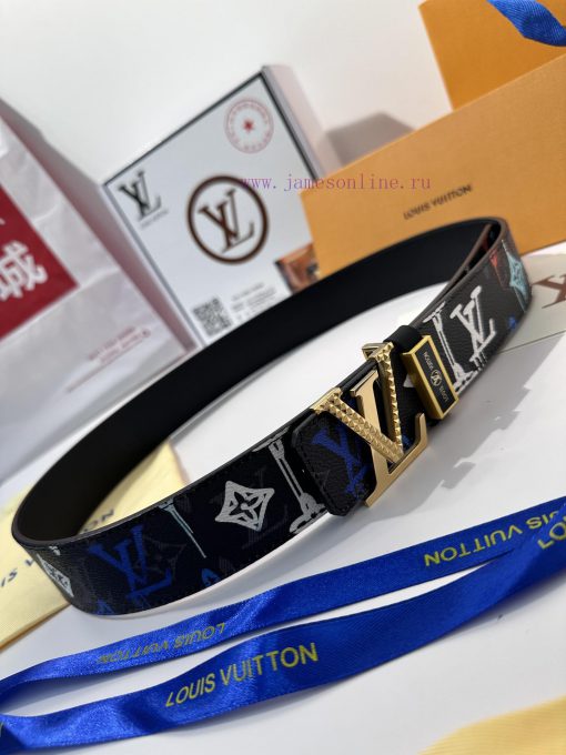 LV... Louis Vuitton beltMaterial cowhide belt, 100% top layer cowhide belt ensures genuine l l3shpom2 - Image 3