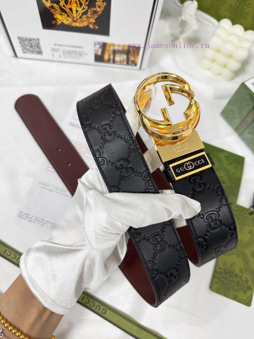 Belt Gucci Gucci️Belt made of 100% head layer cowhide, guaranteed genuine leather, 24k rotat x7oqew57