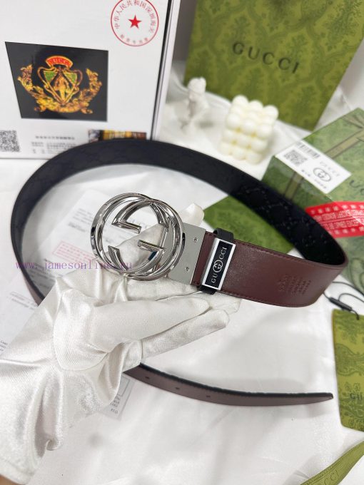 Belt Gucci Gucci️Belt made of 100% head layer cowhide, guaranteed genuine leather, 24k rotat mydonyk7 - Image 8