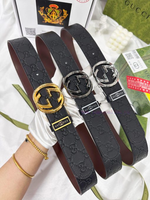 Belt Gucci Gucci️Belt made of 100% head layer cowhide, guaranteed genuine leather, 24k rotat mydonyk7 - Image 9