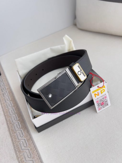 Montblanc Montblanc ️ Belt and beltBuckle, new original classic boutique buckle, photographe b52b1r2y