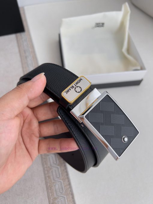 Montblanc Montblanc ️ Belt and beltBuckle, new original classic boutique buckle, photographe b52b1r2y - Image 4