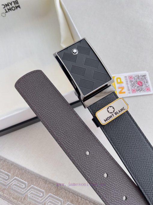 Montblanc Montblanc ️ Belt and beltBuckle, new original classic boutique buckle, photographe b52b1r2y - Image 8