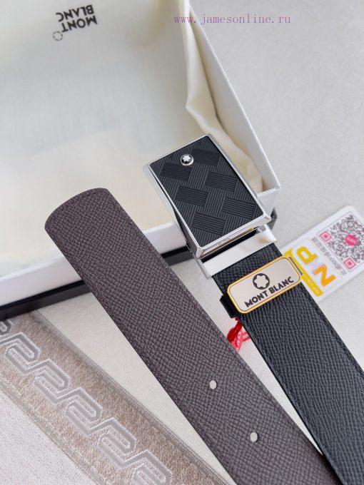 Montblanc Montblanc ️ Belt and beltBuckle, new original classic boutique buckle, photographe b52b1r2y - Image 9
