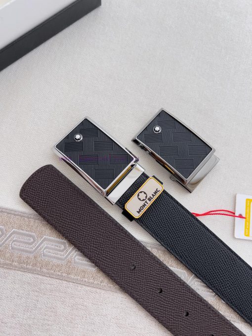 Montblanc Montblanc ️ Belt and beltBuckle, new original classic boutique buckle, photographe b52b1r2y - Image 10