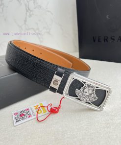 Versace. Versace Belt and BeltsHanging buckle, classic human head made of pure steel materia tdllrfe1