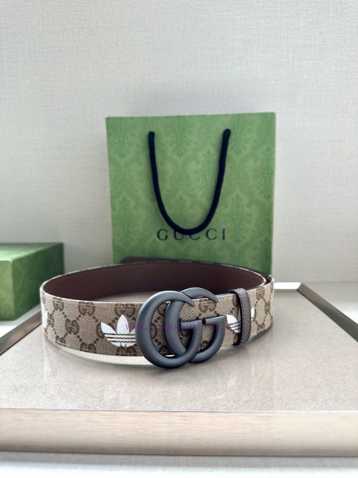 This wide waistband with a width of 4.0 cm is adorned with classic double G details, reminis ahlphlxa - Image 4