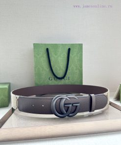 This wide waistband with a width of 4.0 cm is adorned with classic double G details, reminis yl96xt1r
