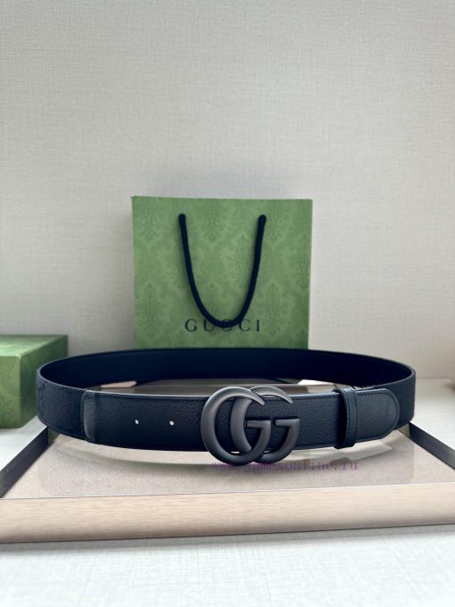 This wide waistband with a width of 4.0 cm is adorned with classic double G details, reminis yg2nyuxo - Image 2