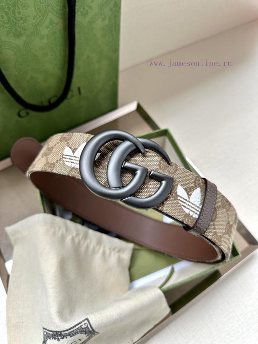 This wide waistband with a width of 4.0 cm is adorned with classic double G details, reminis ahlphlxa - Image 5