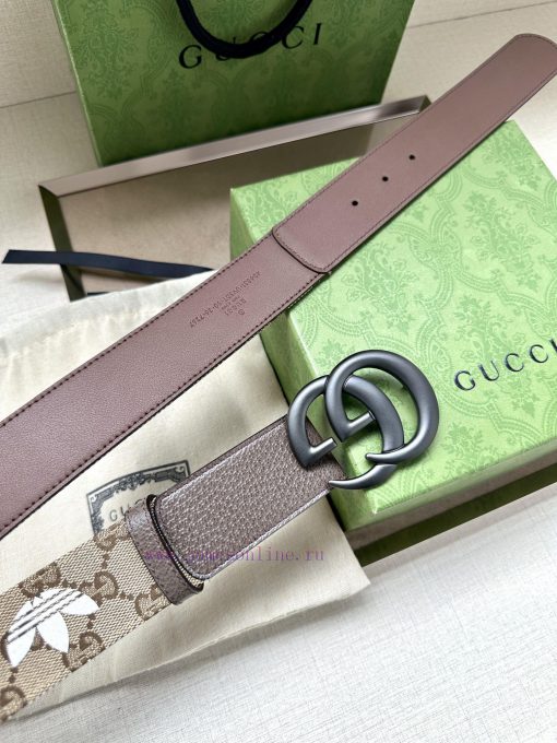 This wide waistband with a width of 4.0 cm is adorned with classic double G details, reminis ahlphlxa - Image 7