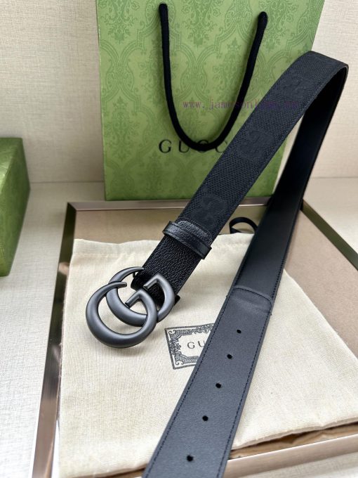 This wide waistband with a width of 4.0 cm is adorned with classic double G details, reminis yg2nyuxo - Image 5