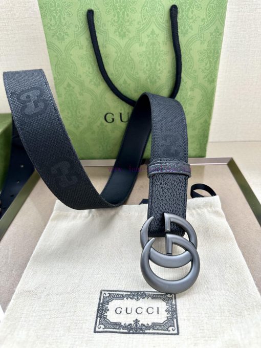 This wide waistband with a width of 4.0 cm is adorned with classic double G details, reminis yg2nyuxo - Image 6