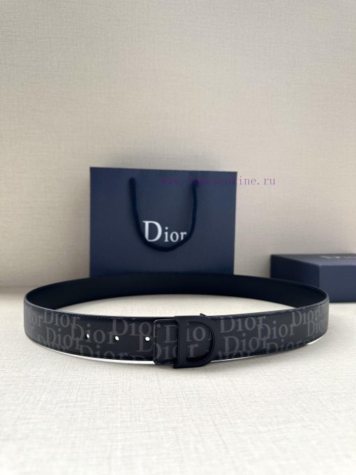This 35mm double-sided belt with a width of 3.5cm combines elegant temperament with modern s 60363jyr - Image 2