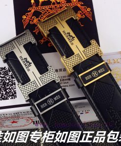 Hermes Her..mes️Identify and receive a punch as a giftMaterial: 100% head layer cowhide belt z8h7gicn