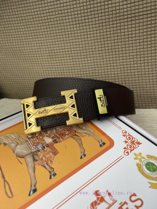 Hermes Hermès CMaterial: Leather Belt with 100% Head Layer. The leather belt is guaranteed t ay0slyl9 - Image 3