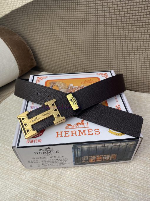Hermes Hermès CMaterial: Leather Belt with 100% Head Layer. The leather belt is guaranteed t 6k4kfxye - Image 2