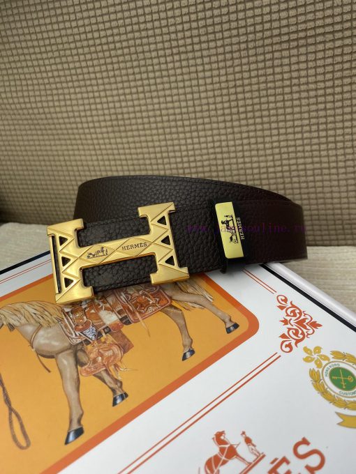Hermes Hermès CMaterial: Leather Belt with 100% Head Layer. The leather belt is guaranteed t 6k4kfxye - Image 3