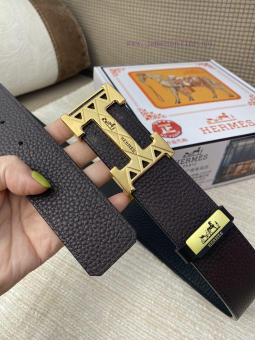Hermes Hermès CMaterial: Leather Belt with 100% Head Layer. The leather belt is guaranteed t 6k4kfxye - Image 8