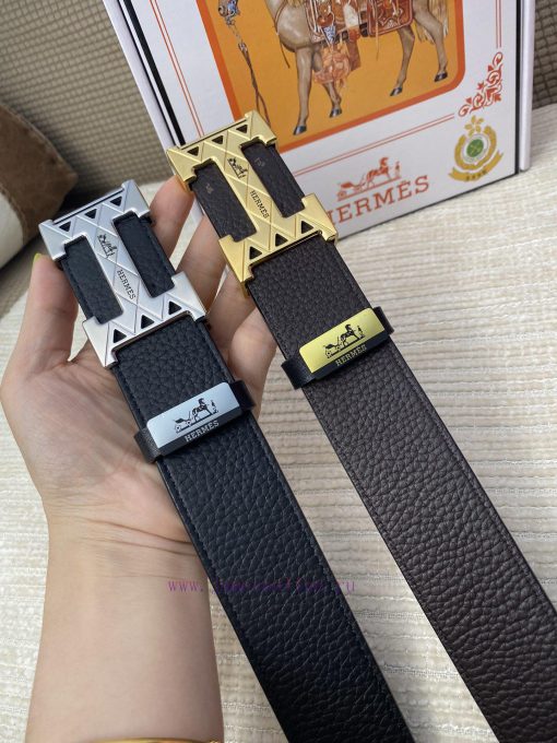 Hermes Hermès CMaterial: Leather Belt with 100% Head Layer. The leather belt is guaranteed t uucp43i0 - Image 10