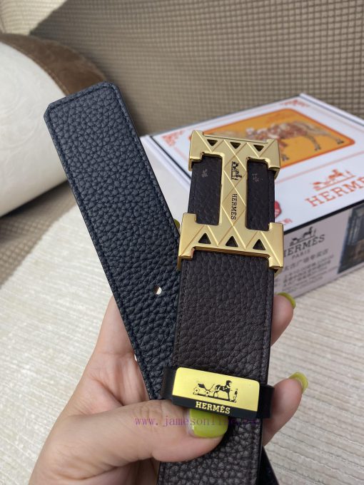 Hermes Hermès CMaterial: Leather Belt with 100% Head Layer. The leather belt is guaranteed t 6k4kfxye - Image 9