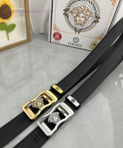 Versace automatic beltMaterial: Leather Belt with 100% Head Layer. The leather belt is guara axgffhp1