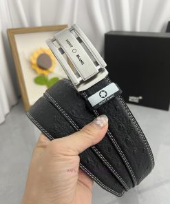 Montblanc Automatic BeltMaterial: Leather Belt with 100% Head Layer. The leather belt is gua ecmid874
