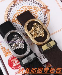 Men's belt VersaceMen's leather belt is made of 100% head layer cowhide, ensuring that the 2 i8h6iua1