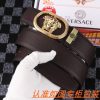 Men's belt VersaceMen's leather belt is made of 100% head layer cowhide, ensuring that the 2 0y8k1b3y