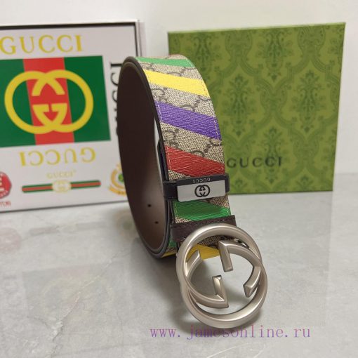 Gucci. Gucci  Material: Leather Belt with 100% Head Layer. The leather belt is guaranteed to dzxgs096