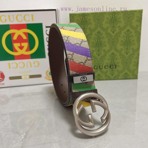 Gucci. Gucci  Material: Leather Belt with 100% Head Layer. The leather belt is guaranteed to dzxgs096 - Image 2
