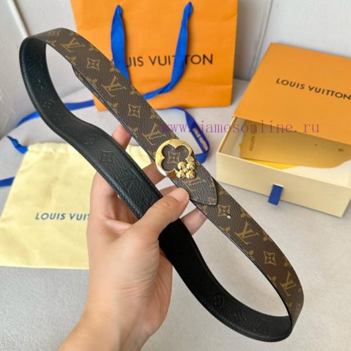 𝕃𝕠𝕦𝕚𝕤𝕧𝕦𝕚𝕥𝕥𝕠𝕟 Women's Classic Top Leisure Belt Width 30mm This timeless and elegant design is 0qhcjzce - Image 2