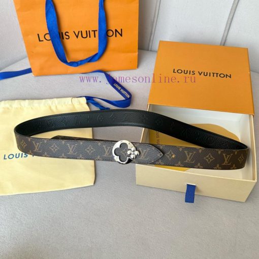 𝕃𝕠𝕦𝕚𝕤𝕧𝕦𝕚𝕥𝕥𝕠𝕟 Women's Classic Top Leisure Belt Width 30mm This timeless and elegant design is 4z4arwt1 - Image 2